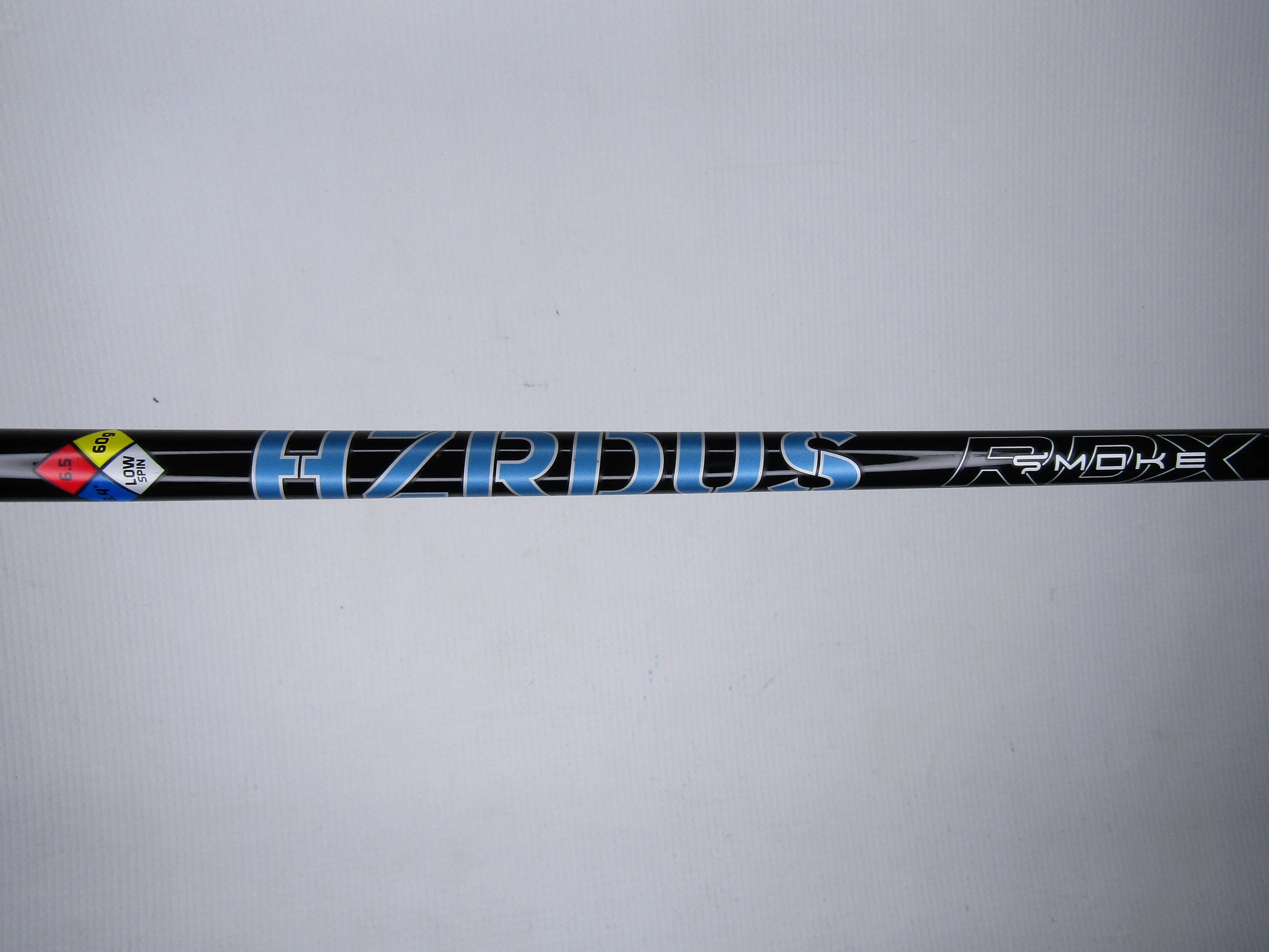 HZRDUS Smoke Blue RDX 60g 6.5 Graphite Driver Shaft with Right Hand Cobra LTDx/Speedzone F9 Adapter