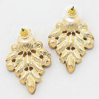 iLLASPARKZ Resin Delta Petal Earrings