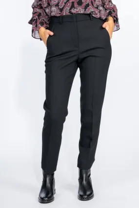 Incotex - Pantalone Galene Elastico Retro Nero Donna