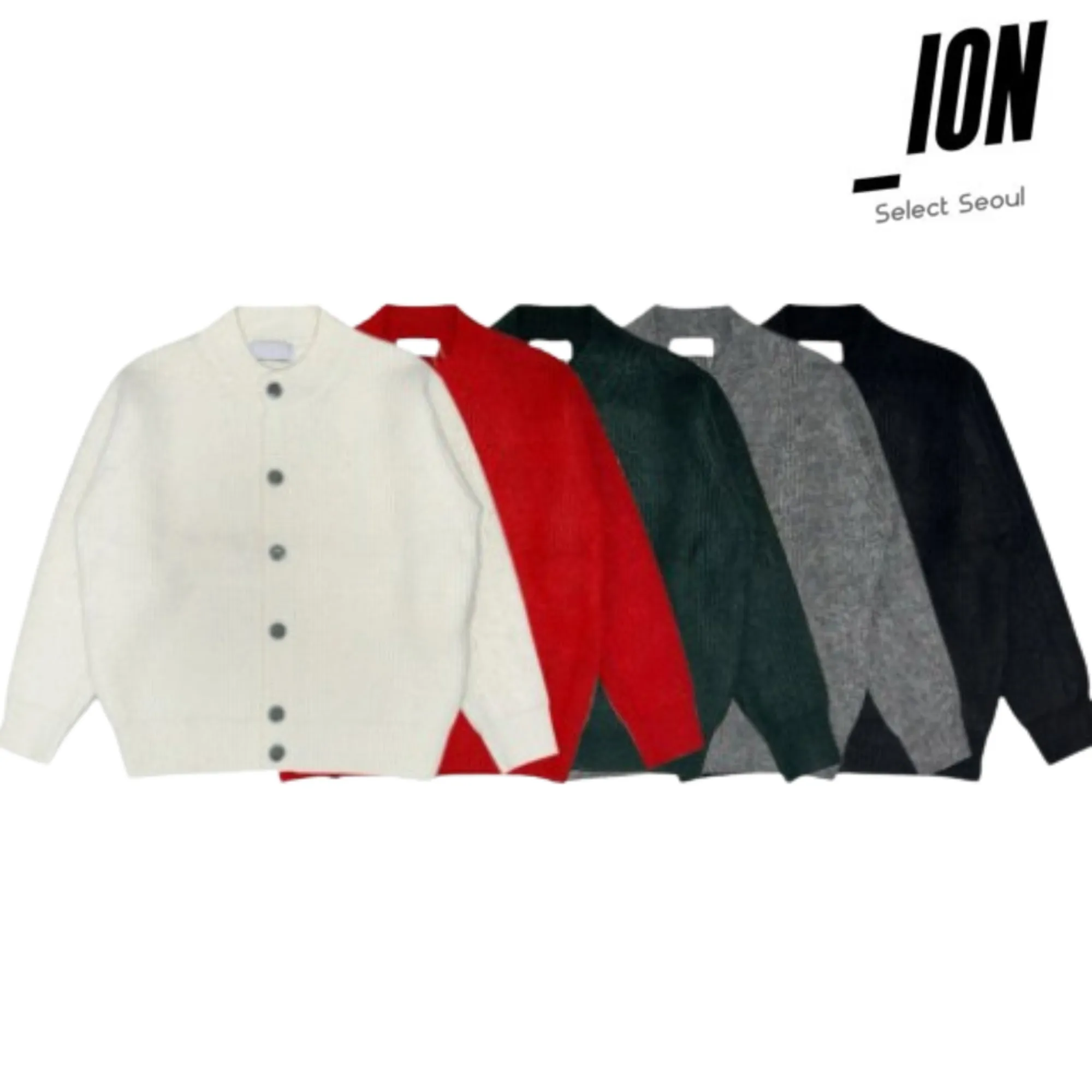 IONSEOUL  |Unisex Street Style Plain Cardigans