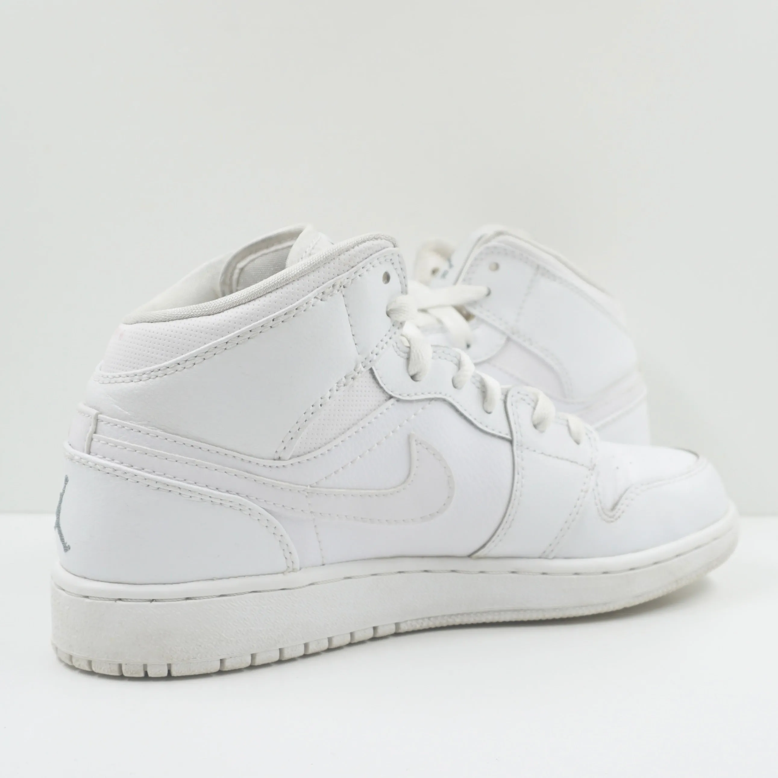 Jordan 1 Retro Mid White Cool Grey (GS)