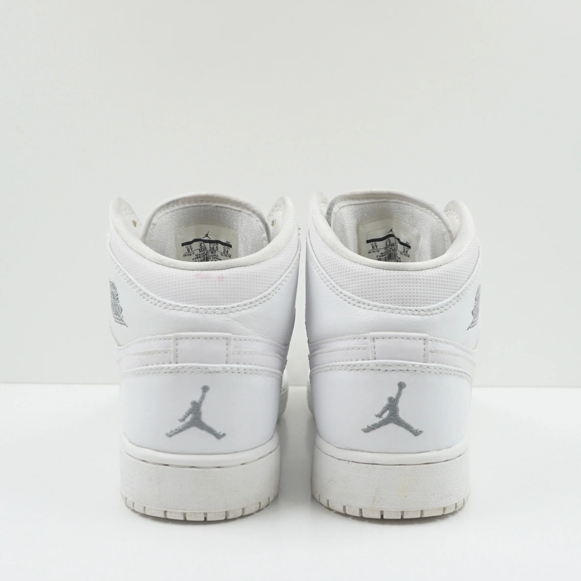 Jordan 1 Retro Mid White Cool Grey (GS)