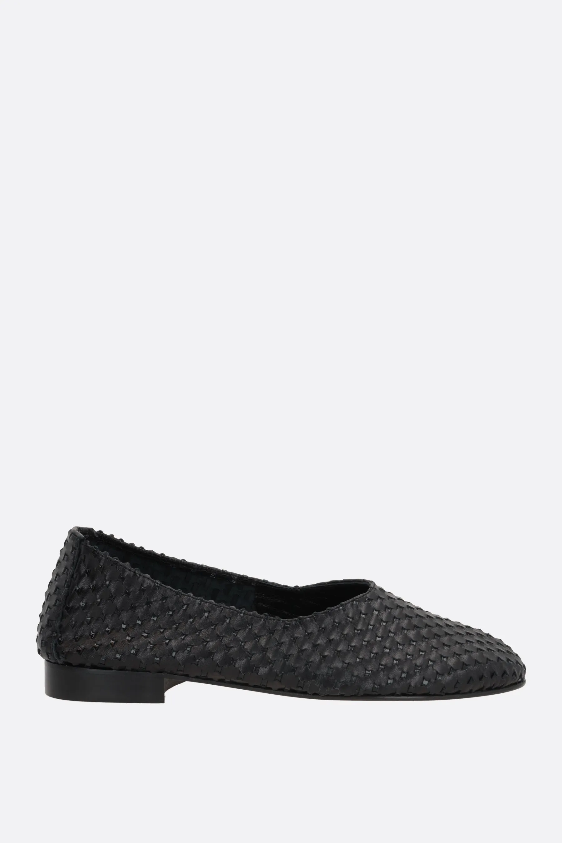 Juliol woven leather ballerinas