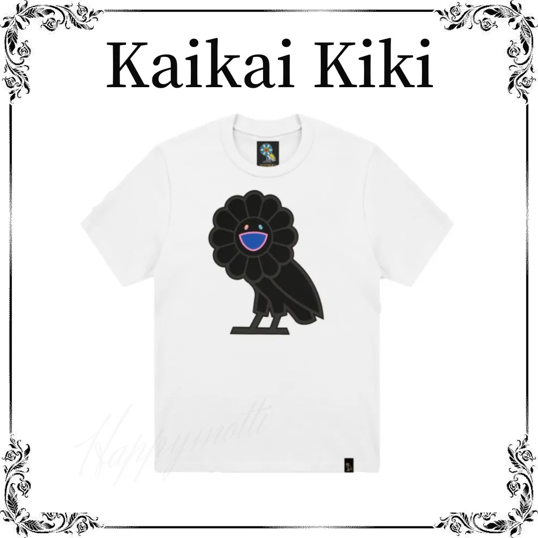 Kaikai Kiki  |Crew Neck Unisex Street Style Collaboration Short Sleeves