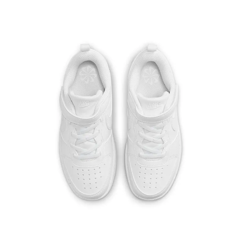 Kid's Preschool Court Borough Low Recraft White/White/White