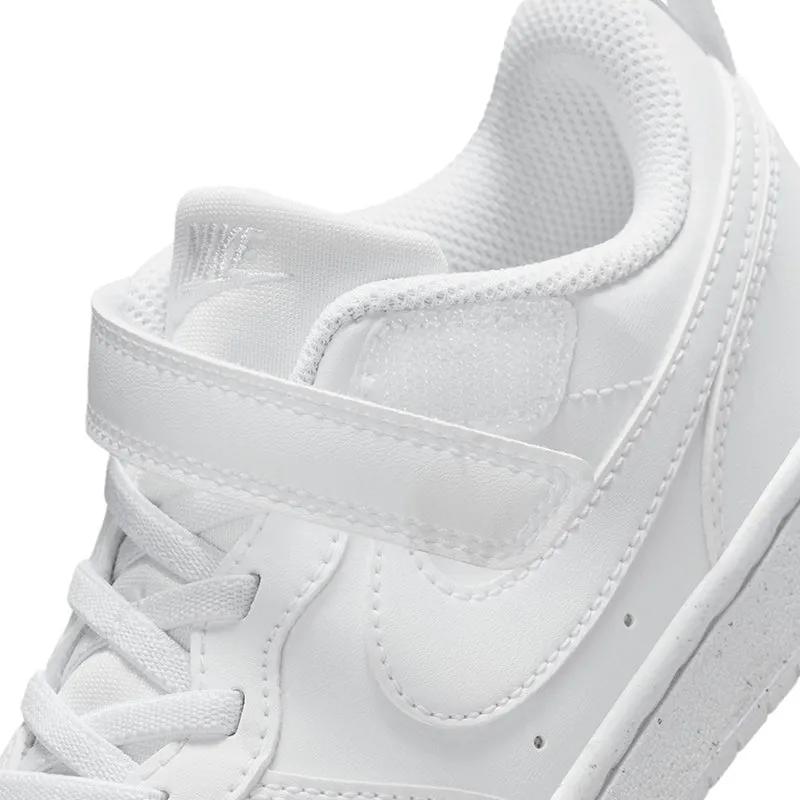 Kid's Preschool Court Borough Low Recraft White/White/White