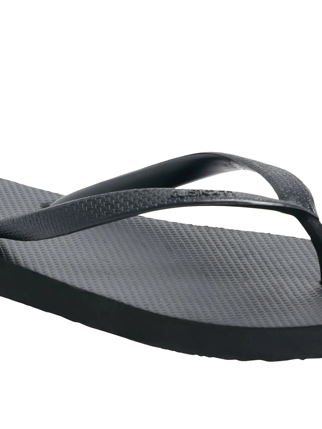 Kustom Ladies Classis Black Flip Flops