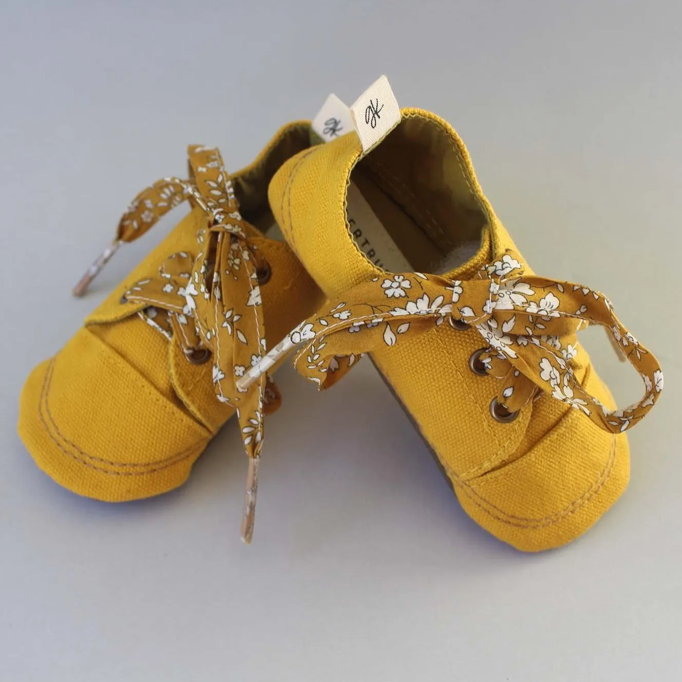 Liberty Laces - Capel G - Mustard