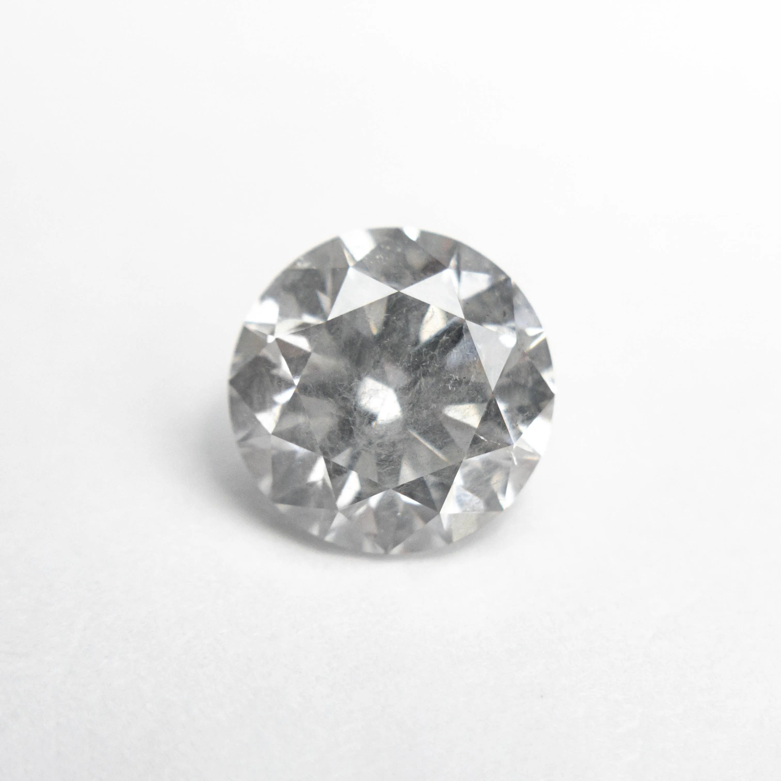 Light Grey Brilliant Diamond - 2.01ct Round