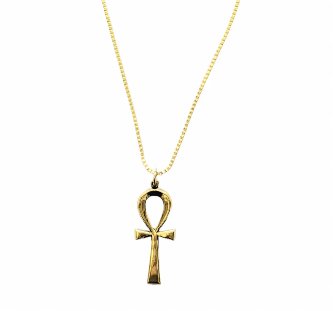 Long Ankh Necklace