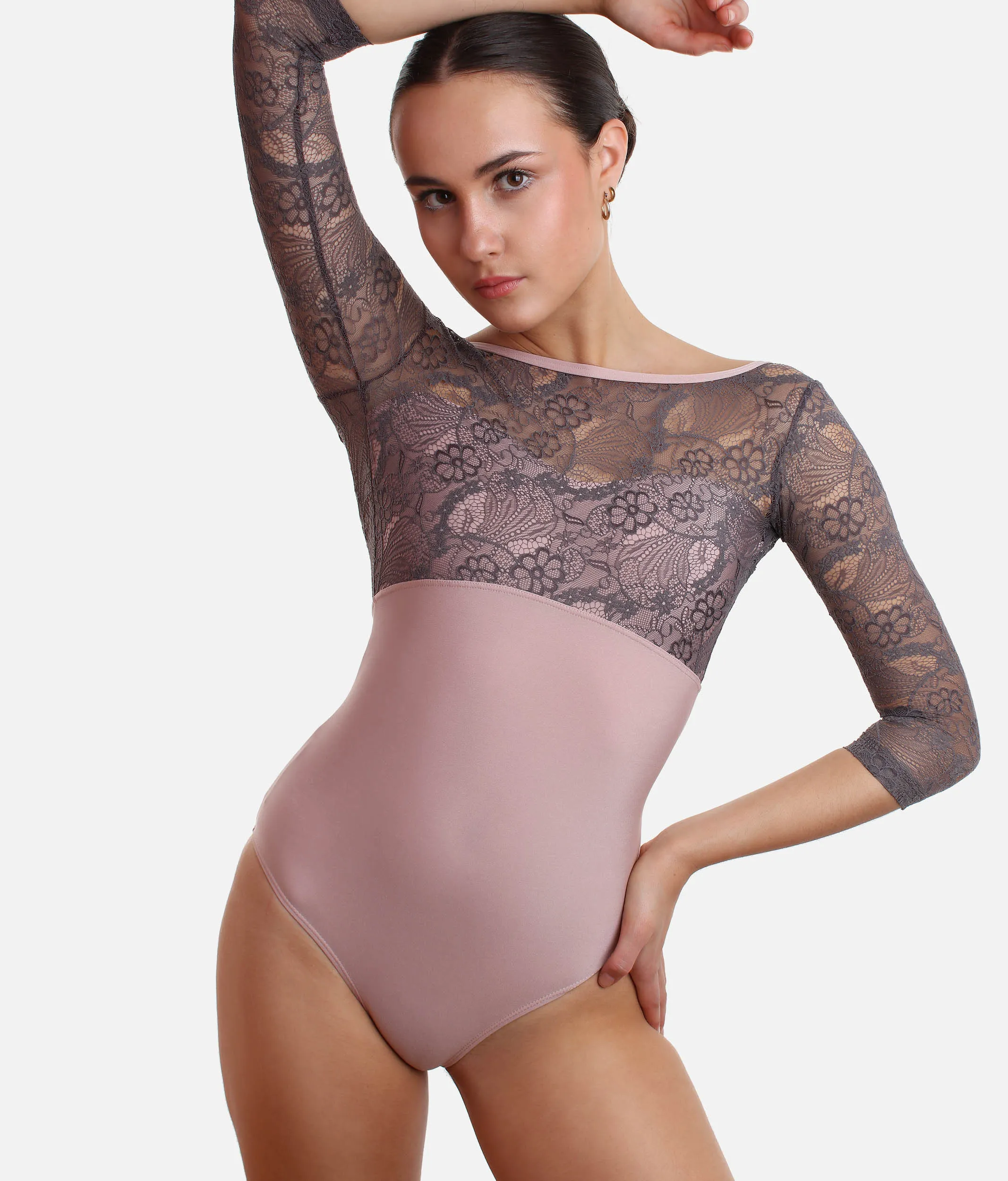 Long Sleeve Dance Leotard, Low Back - DIANA DI