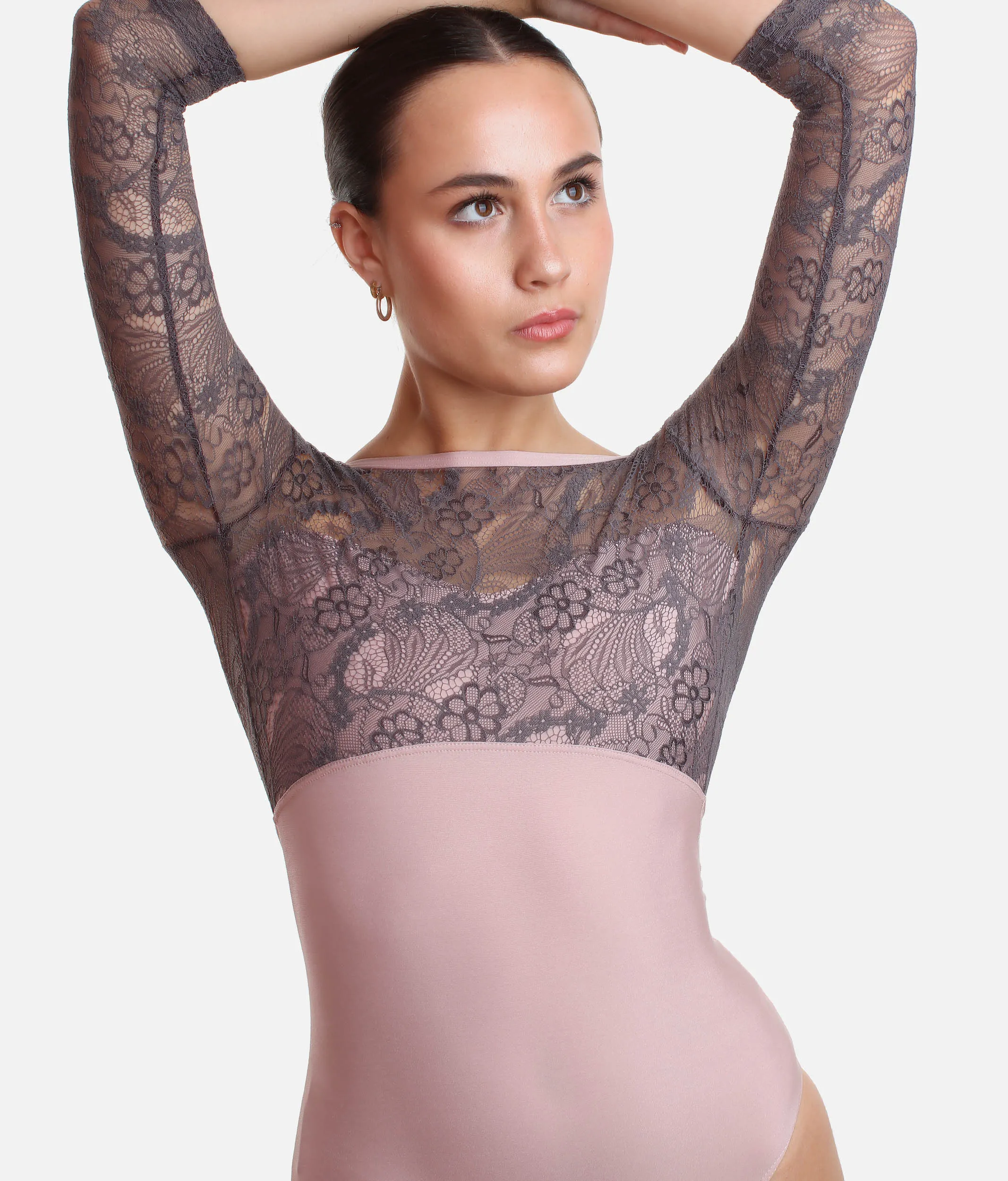 Long Sleeve Dance Leotard, Low Back - DIANA DI