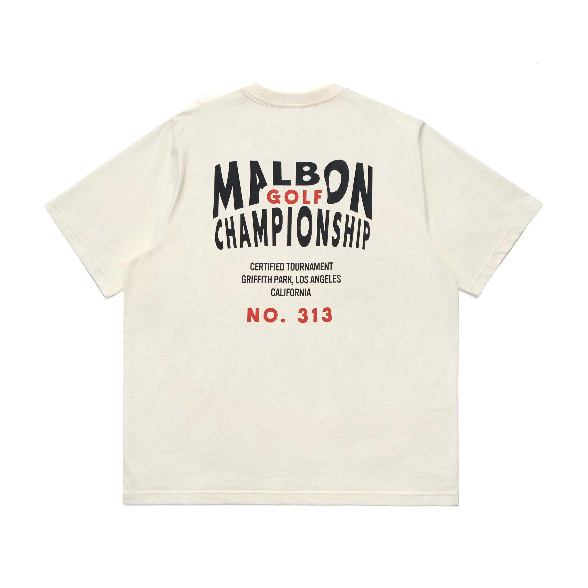 Malbon Golf  |Unisex Cotton Short Sleeves Logo T-Shirts