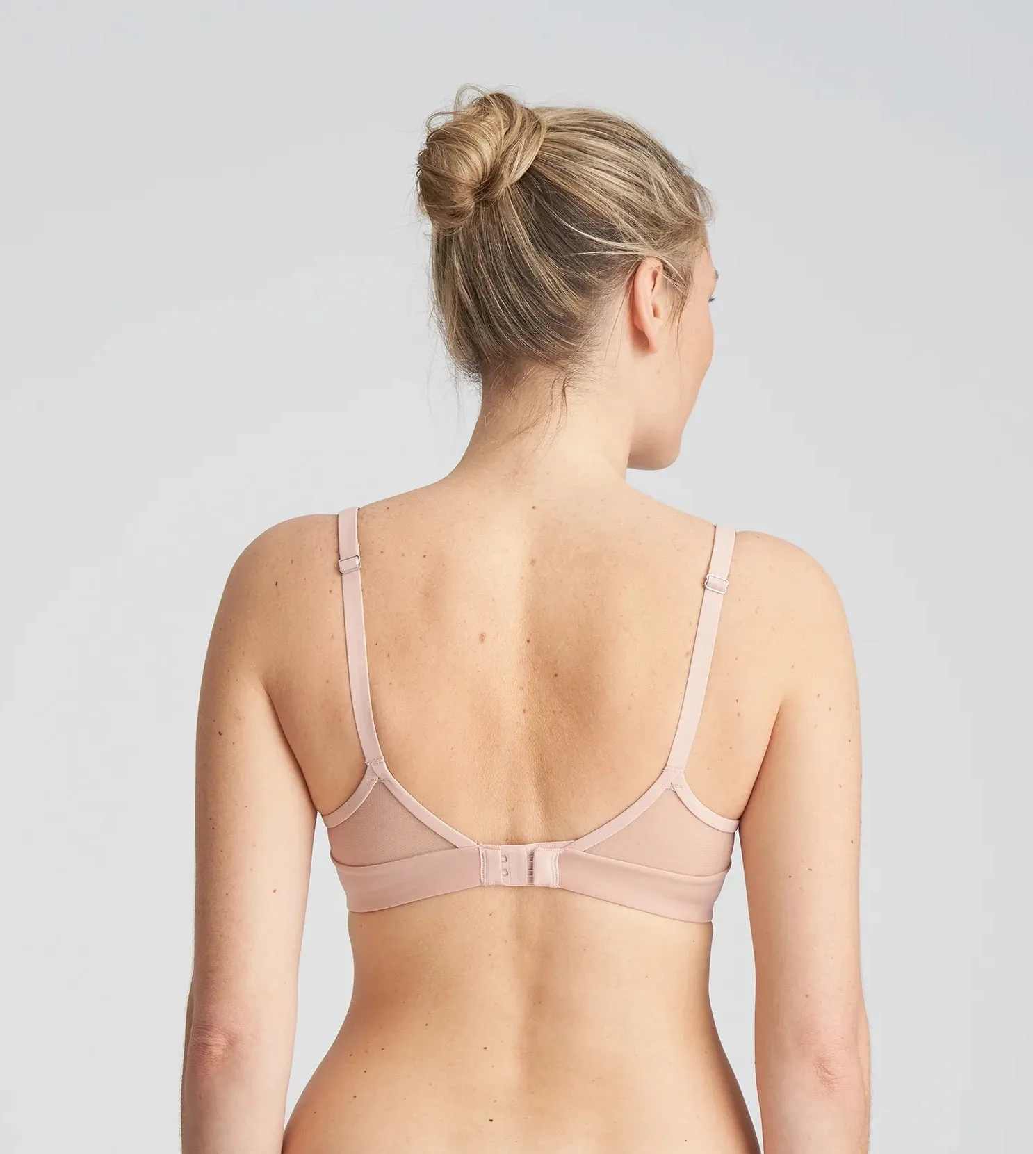 Marie Jo LOUIE Padded Balcony Bra in Powder Rose 