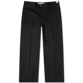 Marni Cotton Twill Track PantBlack