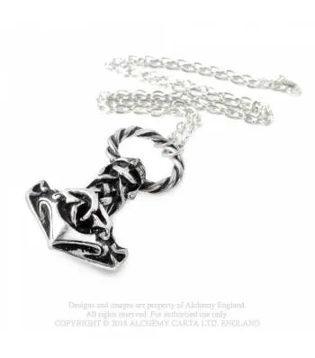 Mjollnir thor's hammer necklace - Alchemy Gothic