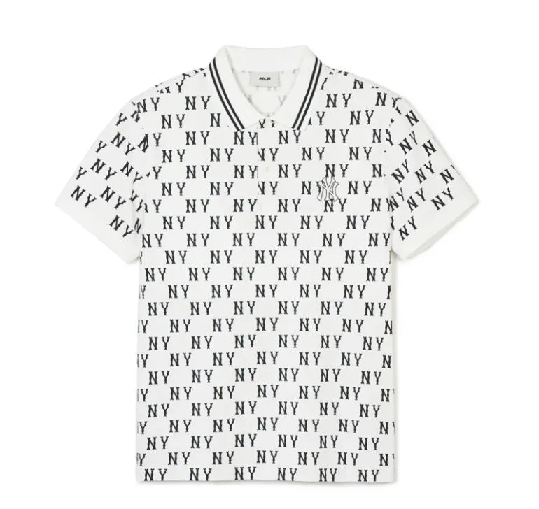 MLB Korea  |Monogram Street Style Cotton Logo Polos