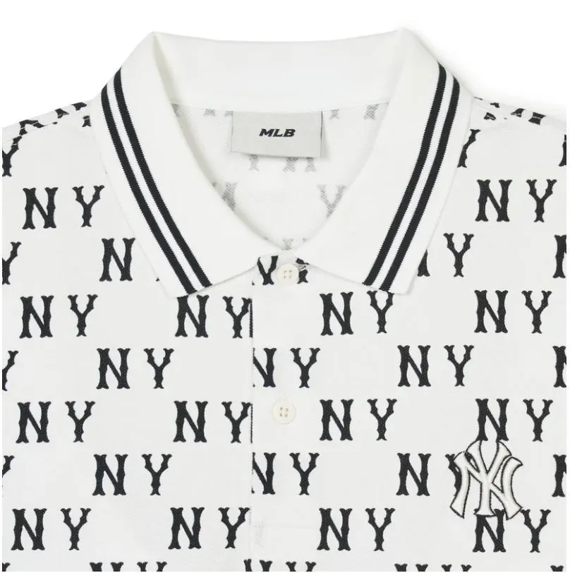 MLB Korea  |Monogram Street Style Cotton Logo Polos