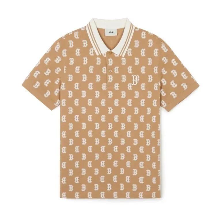 MLB Korea  |Monogram Street Style Cotton Logo Polos