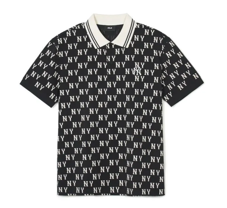 MLB Korea  |Monogram Street Style Cotton Logo Polos