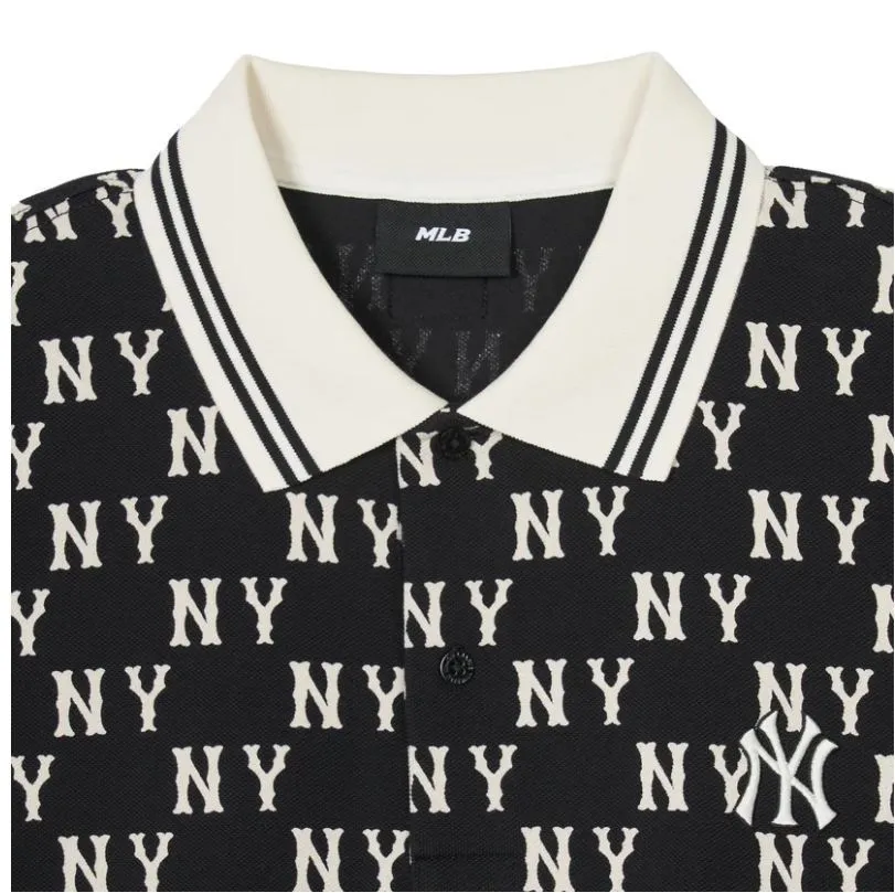 MLB Korea  |Monogram Street Style Cotton Logo Polos