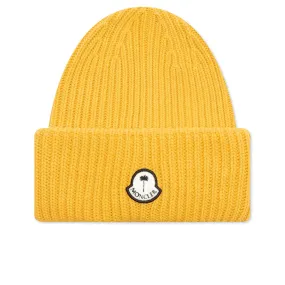 Moncler x Palm Angels Wool Beanie - Yellow