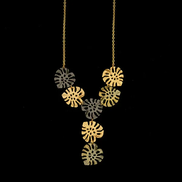 Monstera 18'' Mini Statement Pendant By Michael Michaud