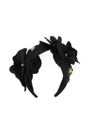 MORGAN & TAYLOR Arya Headpiece (Black)