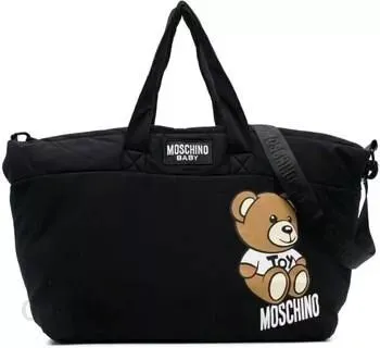 Moschino Nappy Bag & Weekender Black