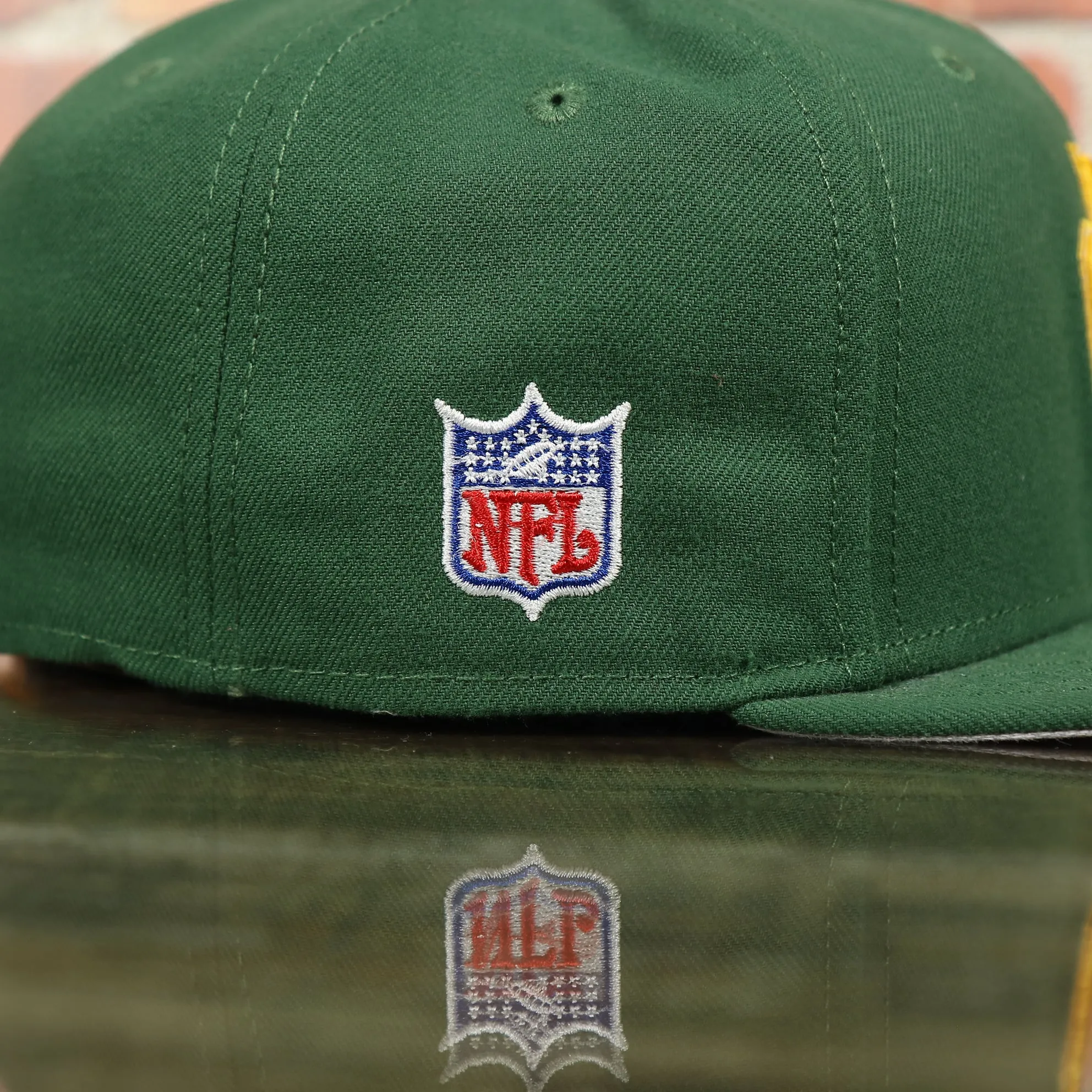 NEW ERA | GREEN BAY PACKERS | ON FIELD 56-69 | NFL PATCH RIGHT | 9FIFTY SNAPBACK HAT | GREEN | OSFM