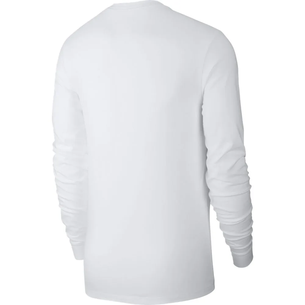 Nike Sportswear Club Men Lifestyle Long Sleeve White/Black