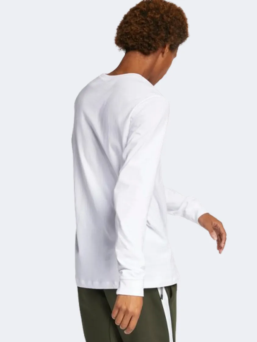 Nike Sportswear Club Men Lifestyle Long Sleeve White/Black