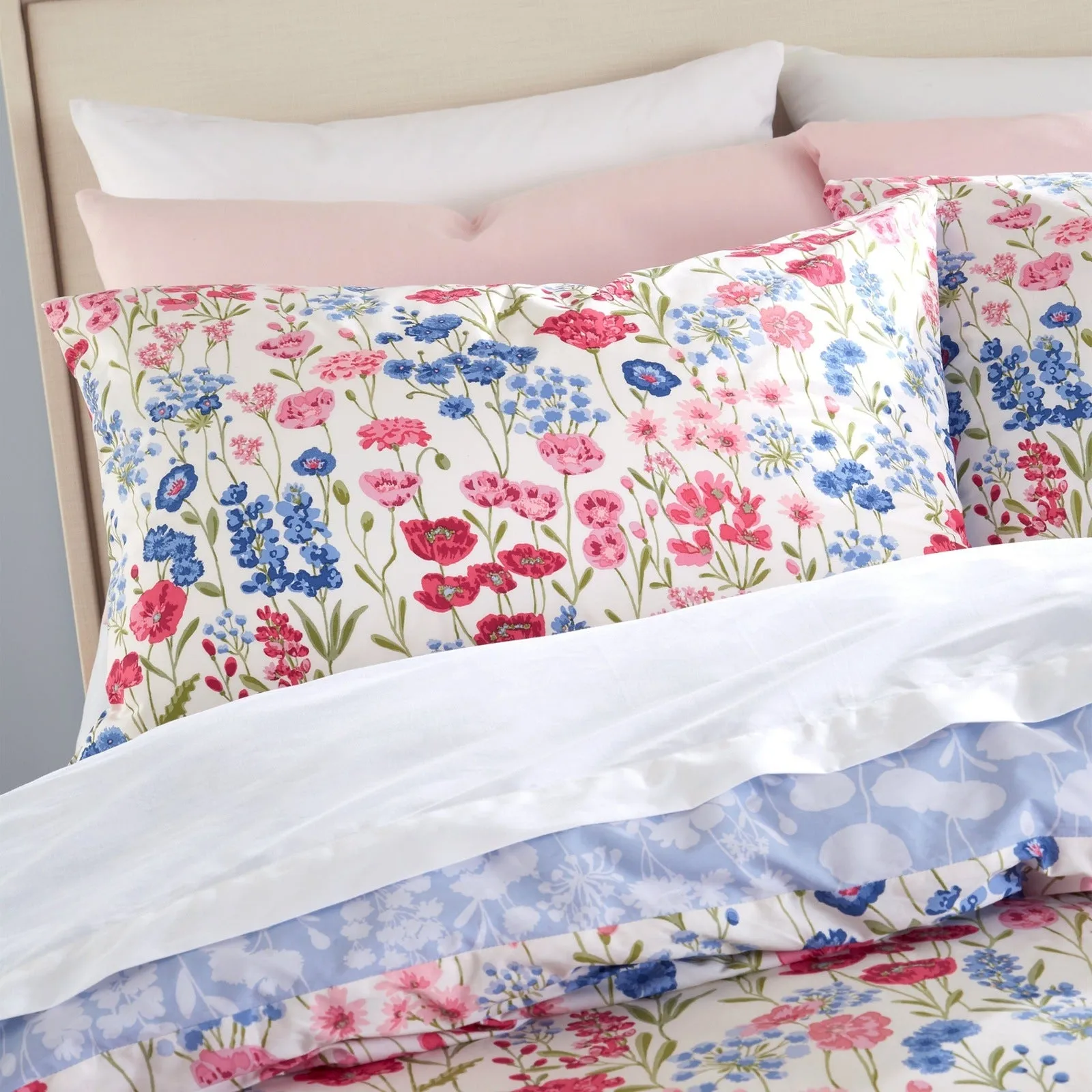 Olivia Floral 200 Thread Count Cotton Duvet Cover Set