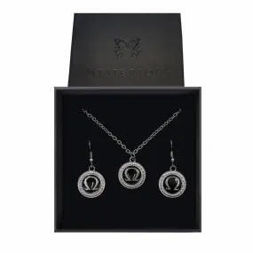 Omega Earring and Necklace Set