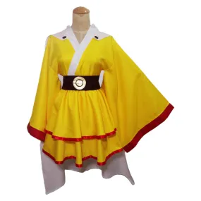 ONE PUNCH-MAN Saitama Cosplay Costume Outfits Halloween Carnival Suit