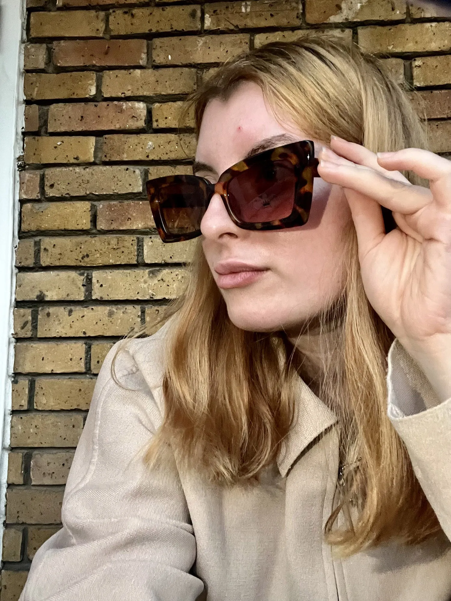 Oversized Retro Sunglasses