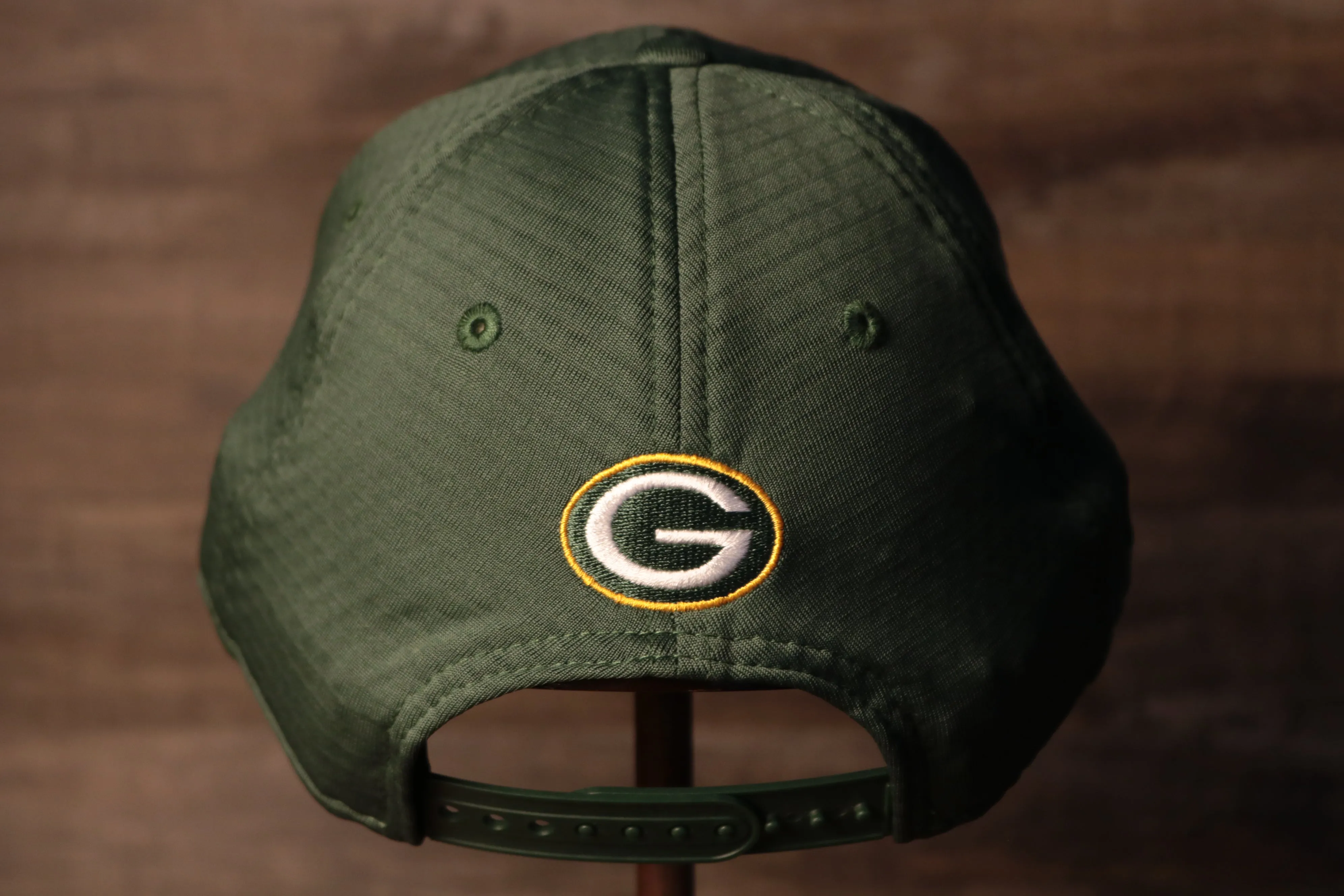 Packers 2020 Training Camp Snapback Hat | Green Bay Packers 2020 On-Field Green Training Camp Snap Cap