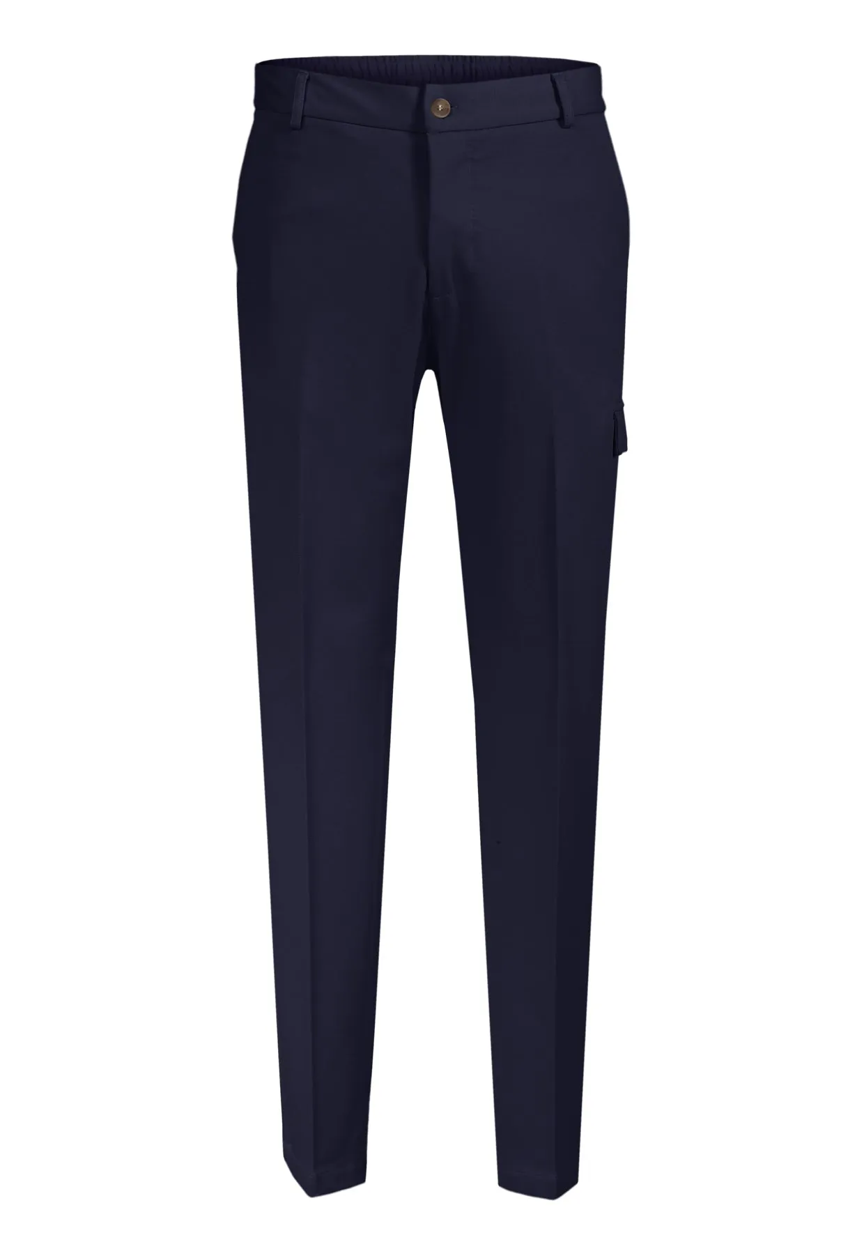 Pantalone con Tasca Laterale - Blue