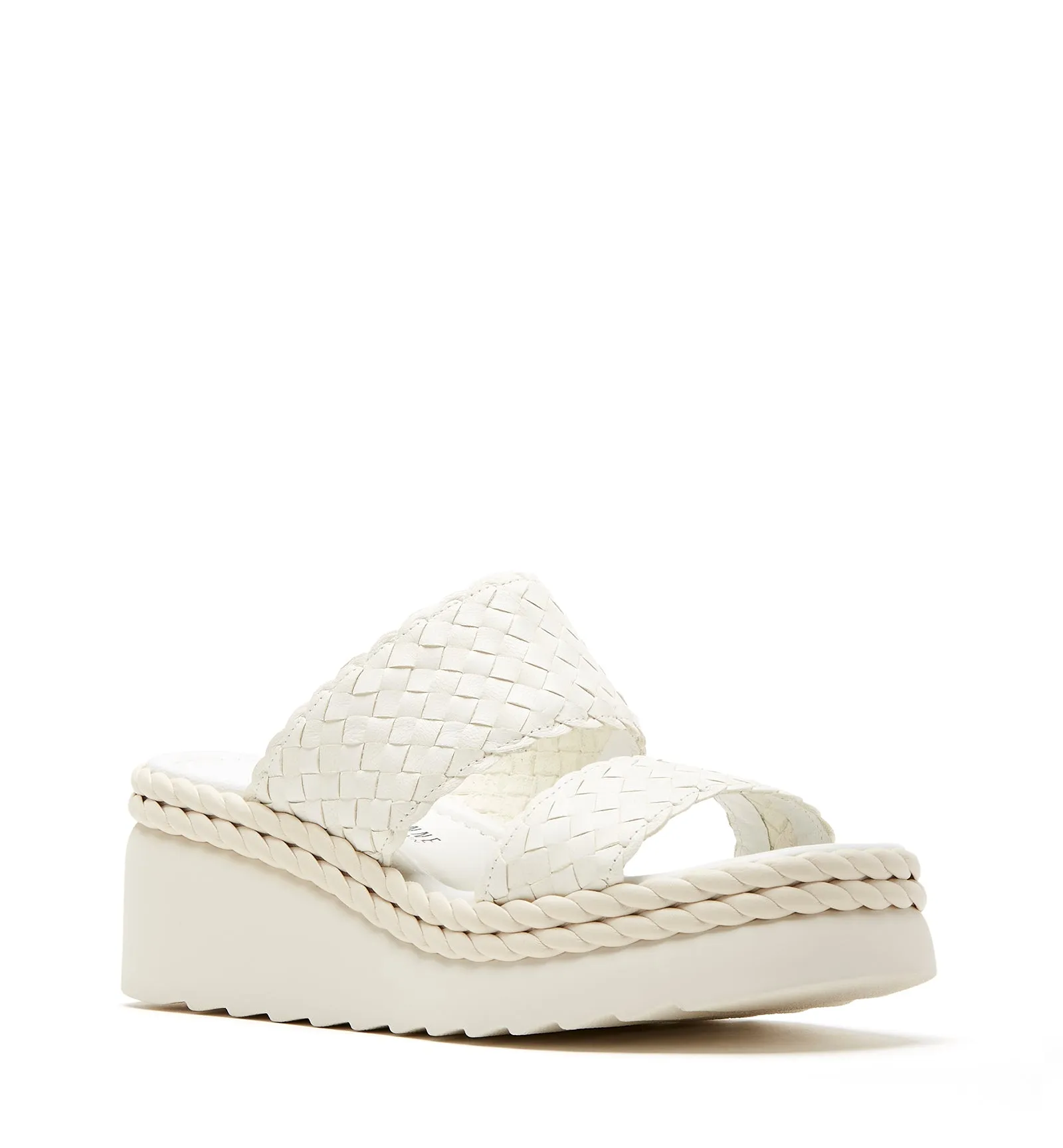 PARLOR WOVEN LEATHER SANDAL