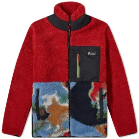 Penfield Mattawa Printed FleeceChilli Red