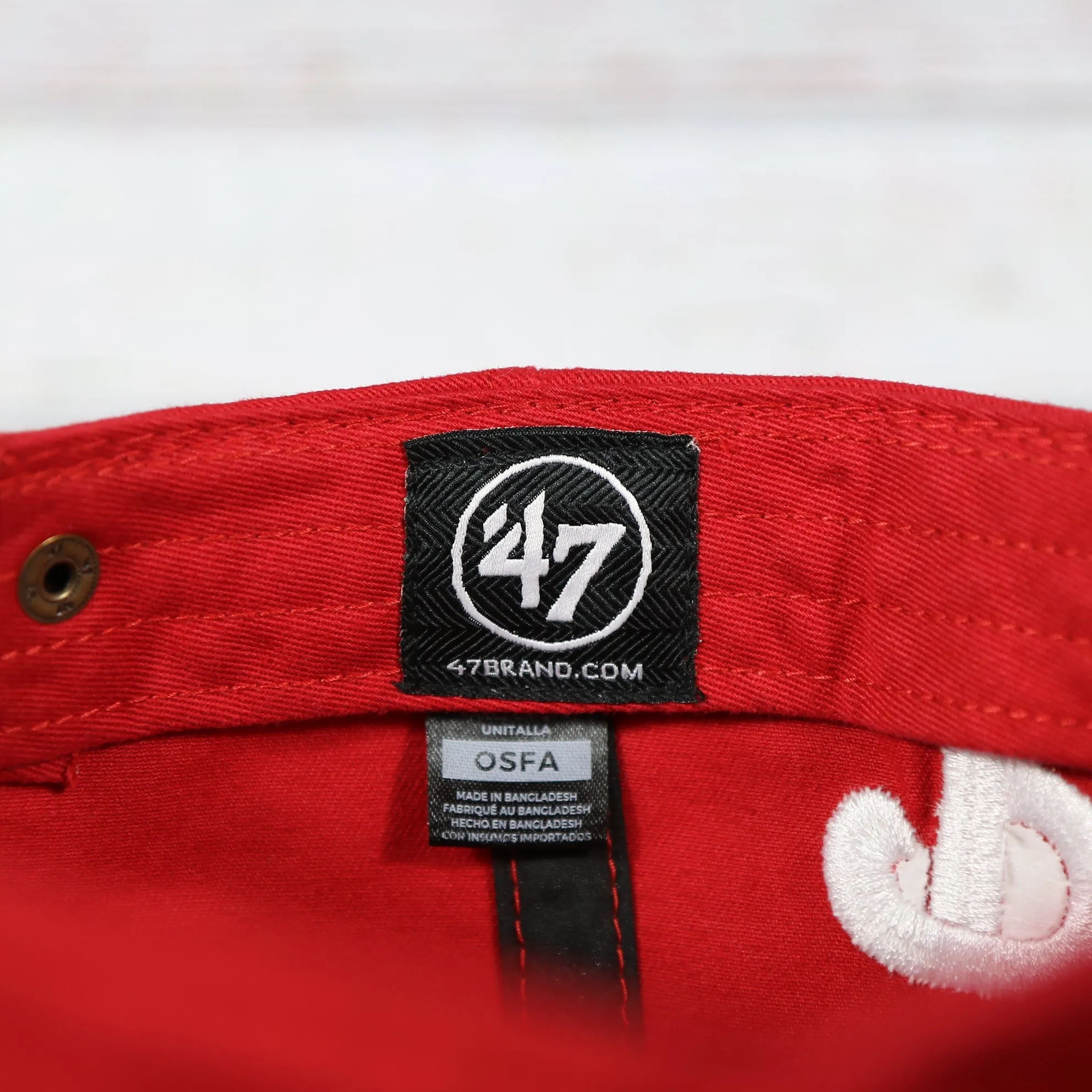 Philadelphia Phillies 2022 World Series Fightin' Phils Phillies Logo Side Patch Red Adjustable Dad Hat