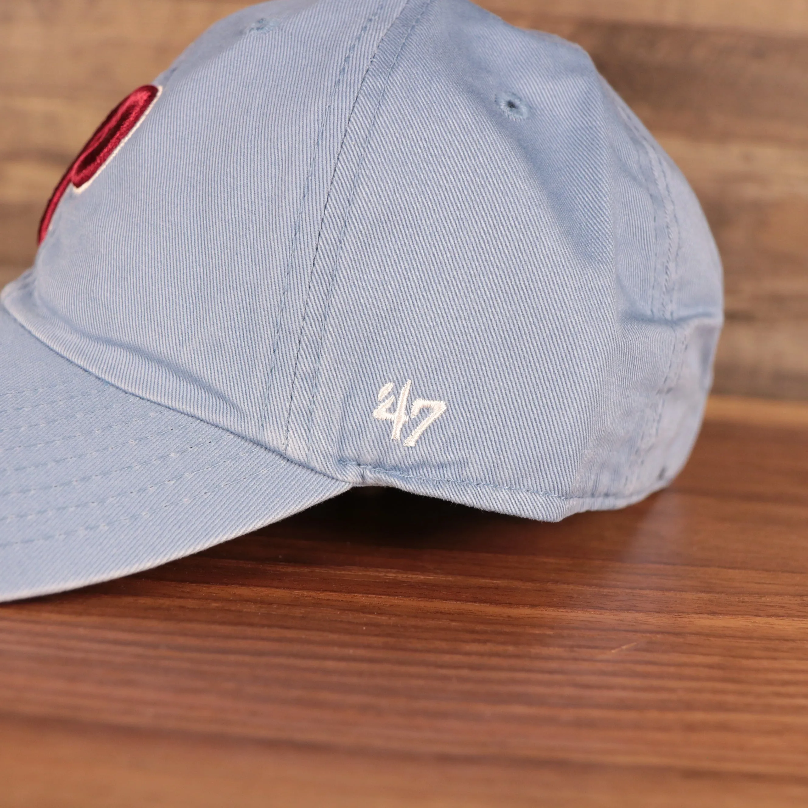 Philadelphia Phillies Throwback Powder Blue Adjustable Dad Hat