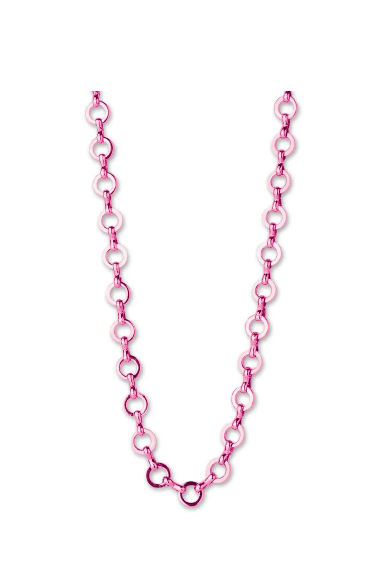 Pink Chain Necklace