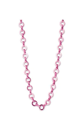 Pink Chain Necklace