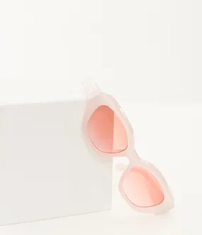 Pink Tinted Sunglasses