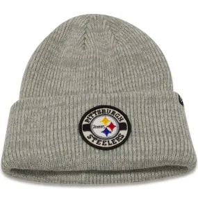 Pittsburgh Steelers Plainfield Cuff Heather Gray Knit Beanie