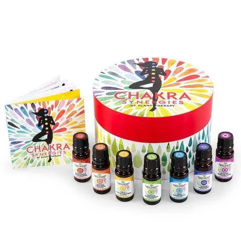 Plant Therapy Chakra Synergies Essential Oil Set