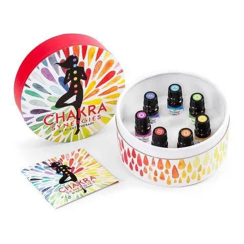 Plant Therapy Chakra Synergies Essential Oil Set