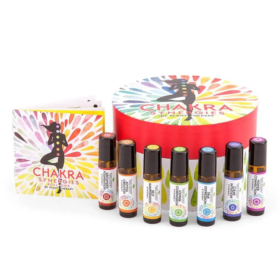 Plant Therapy Chakra Synergies Essential Oil Set