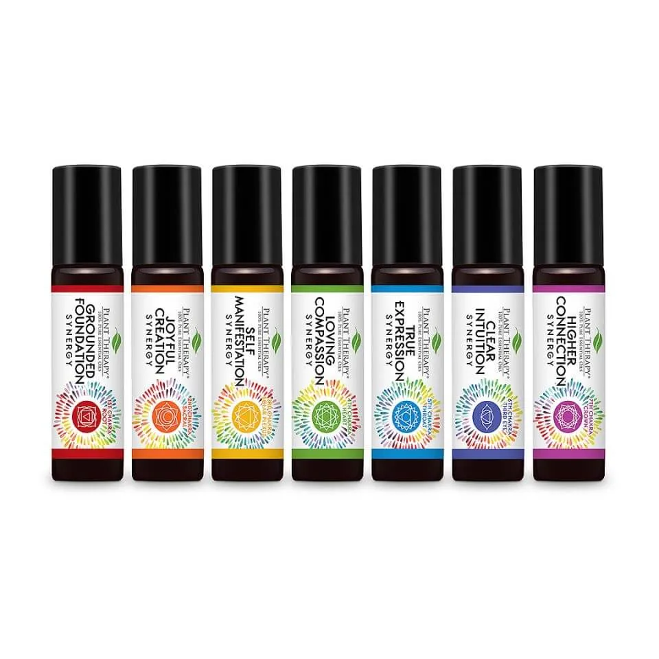 Plant Therapy Chakra Synergies Essential Oil Set